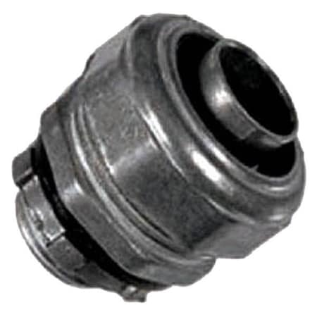 Topaz Electric Conduit Fitting Connector, 2", Liquid-Tight, die cast zinc 476