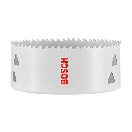 Bosch Hole Saws, 4 1/2" dia., Shank Size 1/4" HBT450