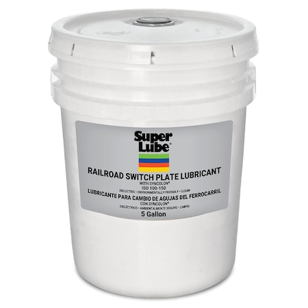 Super Lube Pail Railroad Switch Plate Lubricant 58050
