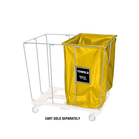 Royal Basket Trucks Drop-In Divider, 14 bu, Ylw G14-YYX-T2N