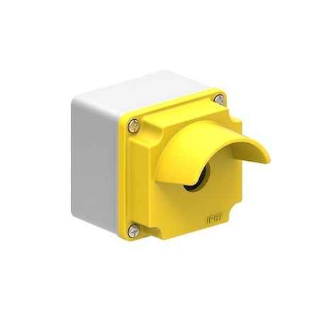 Lovato Metal Yellow Control Station F W/Guard LPZM1A5P