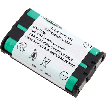 Ultralast Dantona Cordless Phone Battery - For Phone - Battery Rechargeable - 830 mAh - 3.6 V DC BATT-104
