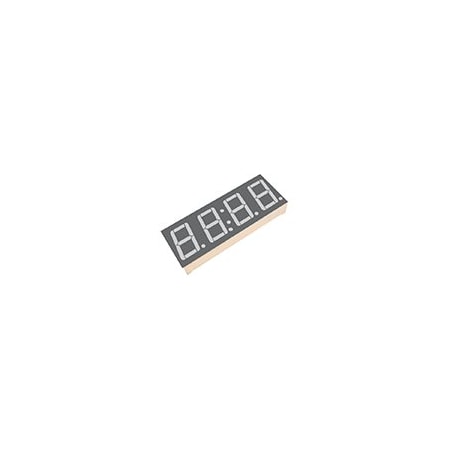 Sunled LED Display, Four Digit, Color: Green Lens: Wavelength: 565nm Min.Intensity: 5600 XDUG14A4-1A