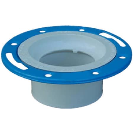 Cool Kitchen 75146 4 x 3 in. Closet Flange Spigot, White CO574087