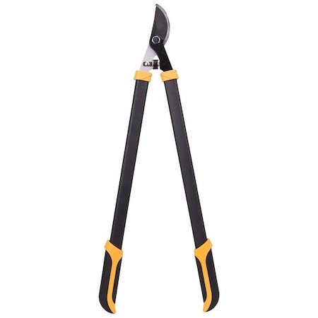 Landscapers Select Deluxe Bypass Lopper, 1-1/4 in Cutting Capacity, Carbon Steel Blade, Steel Handle GL4196