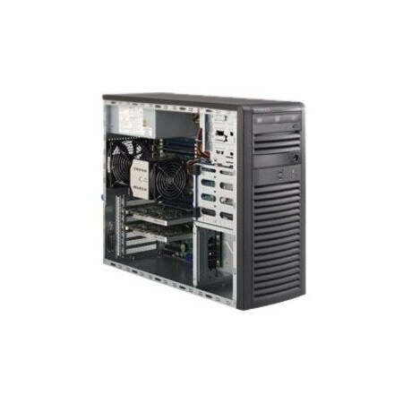 Supermicro SuperWorkstation LGA2011 900W Mid-Tower Workstation BareboneSyst (Blk) SYS-5038A-I