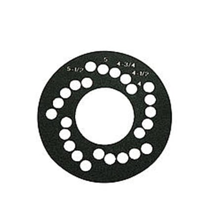 Omnisports C-E8126 Bolt Circle Template OM1393582