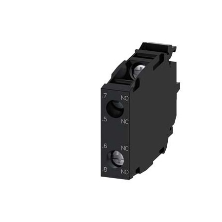 Siemens Contact module with 2 contact elements, 1 NO leading + 1 NC 3SU1400-1AA10-1RA0-ZY19