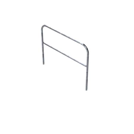 Safety Rail Pit, 7.5Ft, Galvanized 400165
