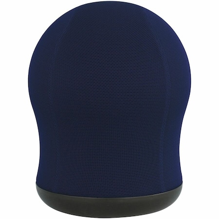 Safco Ball Chair, Blue Back, 17-1/2 in W 17-1/2" L 23" H 4760BU