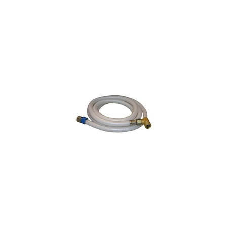 Larsen Supply Co. Appliance & Faucet Connector, Flexible Poly, 3/8 Compression x 3/8 Compression x 72-In. 246084