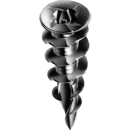 Dottie Screw Anchor, 1-1/2" L, Zamac Alloy WDK8