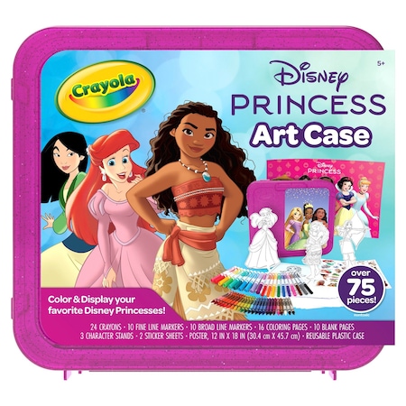 Crayola Coloring Art Case, Disney Princess 04-1251