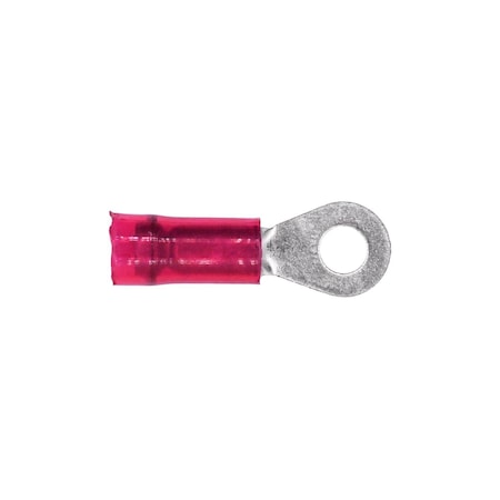 Auveco Solderless Terminal Ring 22/18 Gauge Number 4/#6 Ring, 25PK 12149