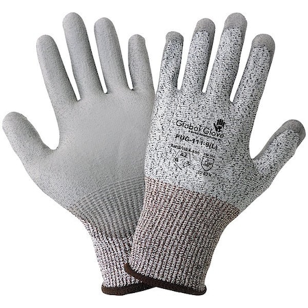 Globus Knit Gloves, Gray, Unisex, PR PUG-111-7(S)