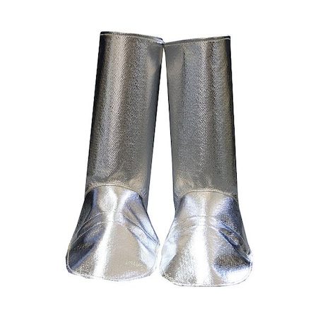 Mechanix Wear Aluminized Leggings, 14 in L, 2XL, 19 oz, PR 401-ACK-16-2XL