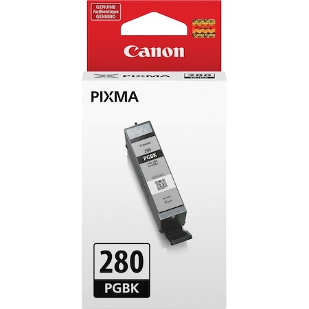 Canon PG-280 Original Inkjet Ink Cartridge, Black, Inkjet PGI280PBK