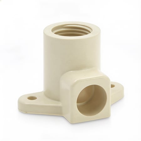 Supplygiant 1/2 Inch CPVC Drop Ear Elbow Socket x FPT 90 Degree Fitting, 10PK DWEF2234-10-Pk
