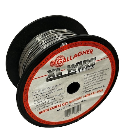 Gallagher FENCE WIRE ELEC 14GA 1/4 MILE AXL141320