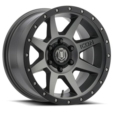 Icon Vehicle Dynamics ICON ALLOYS, REBOUND, 17x8.5, TITANIUM, 6x135 1817856350TT