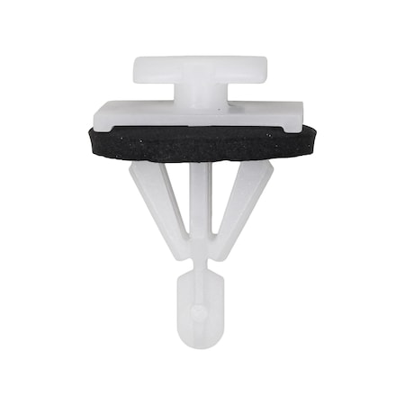 Auveco GM Moulding Clip - White Nylon, 10PK 21157