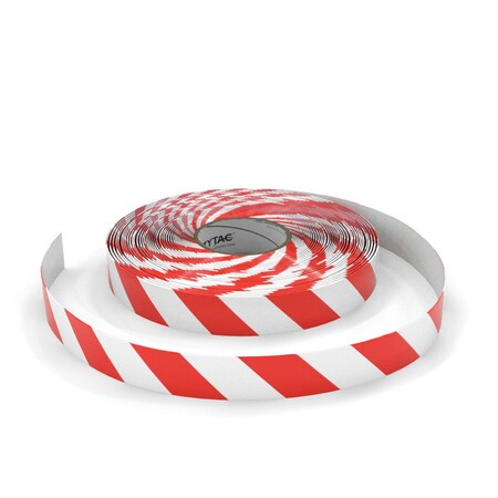 Safetytac Flexible PVC, 1 in W., 100 ft L., Peak: 17 mil / Edge: 5 mil Thickness SLH171