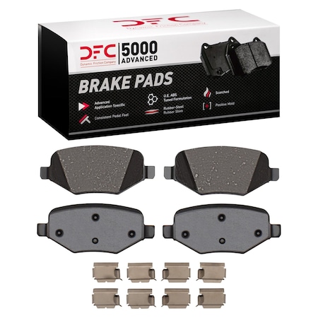 Dfc 5000 Advanced Disc Brake Pad Set,  1552-1377-01