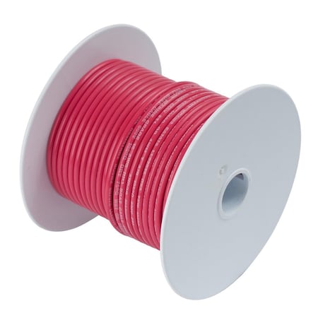 Upgrade 25 ft. 1-0 AWG Tinned Copper Battery Cable, Red UP3449340