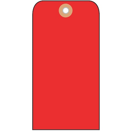 Nmc Tags, Blank, Red, 1 7/8x3 3/4, Cardstock BPT5R