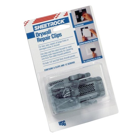 Vortex Drywall Repair Clips, 6PK VO3300027