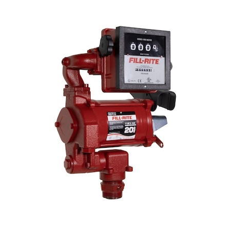 Fill-Rite Electric Drum Pump, Cast Iron, 115 V AC FR711VN