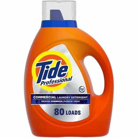 Tide Laundry Detergent, 105 oz, Jug, PK4 14116