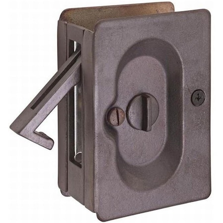 Patioplus Privacy Pocket Door Lock, Medium Bronze PA3239998