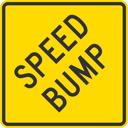 Lyle Speed Bump, 24x24, High Intensity Prismatic, Yellow G-13084-HI_24x24