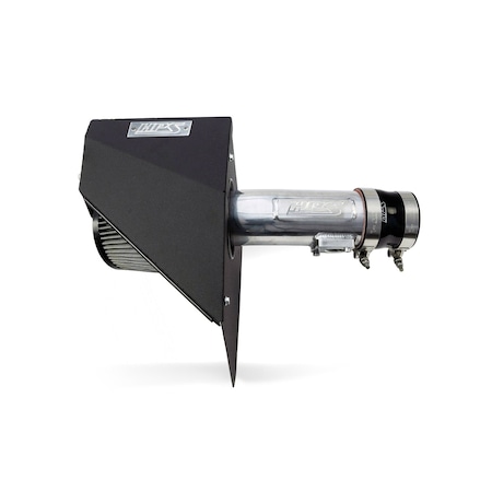Hps Performance Air Intake Kit with Heat Shield, Polished, 827-778P