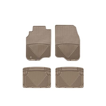 Weathertech Tan, Front and Rear All Weather Floor Mats W89TN-W20TN