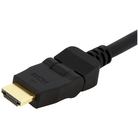 Startech.Com 6ft Swivel HDMI Cable, 4K 30Hz HDMI 1.4 HDMIROTMM6