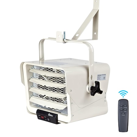 Dr Infrared Heater Hardwired 7500W 240V Garage Electric Heater Wall/Ceiling Mounted with Remote Controlled Thermostat DR-975