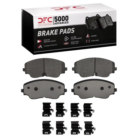 Dfc 5000 Advanced Disc Brake Pad Set,  1551-2437-01