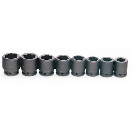Williams 3/4" Drive Shallow Impact Socket, Metric, 13 pcs JHWMS-6-8H