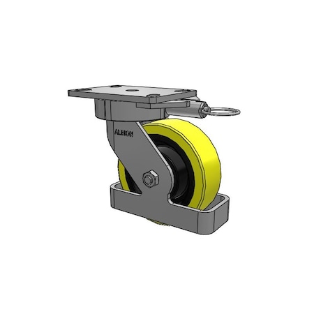 Albion Caster, Maintenance-Free, 6x2, 38PF06228SLTO 38PF06228SLTO