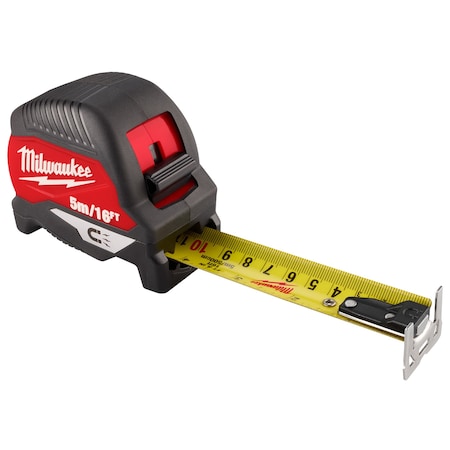 Milwaukee Tool 5m/16ft Magnetic Tape Measure 48-22-1017M
