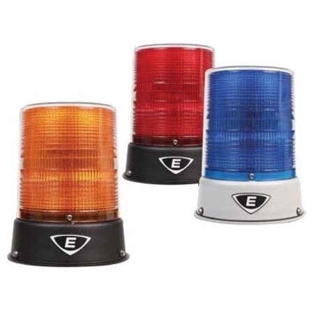 Edwards Signaling Warning Light, Amber, LED, 120V AC, 65, 85, 120, 460, 480, 750, 1,000 FPM, 6 1/2 in Dia. 57PLEDMA120AB