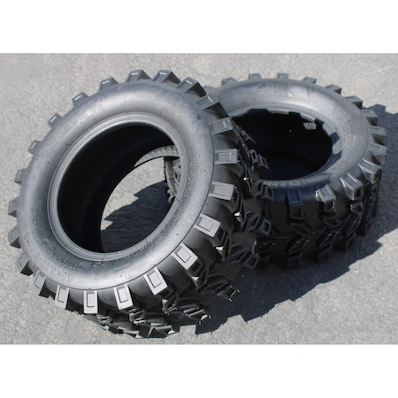 Antego 16X6.50-8 ATW-046 6 Ply Snow Blower Tires Directional Set of 2, 2PK T4606166508