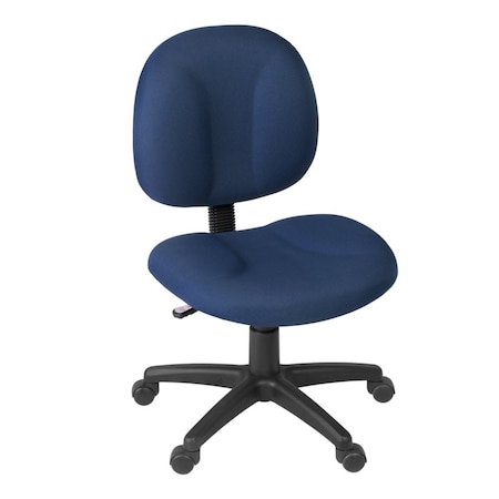 Regency Comfort Series Swivel Fabric Computer Task Chair with Adjustable Arms & Drafting Kit -Grey 105-NV