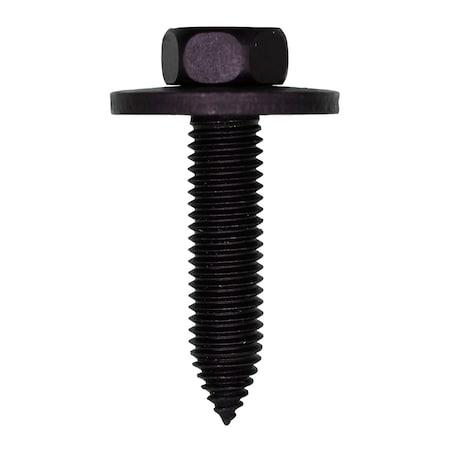 Auveco M10-1.5 x 45mm Metric Indented Hex Sems Washer Head, 10PK 13620