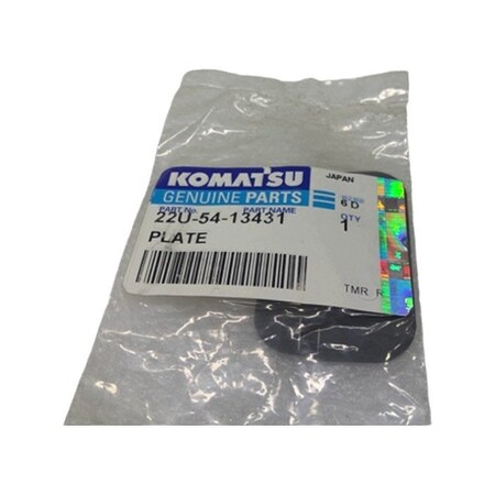 Komatsu PLATE, KOMATSU OEM 22U-54-13431 22U-54-13431