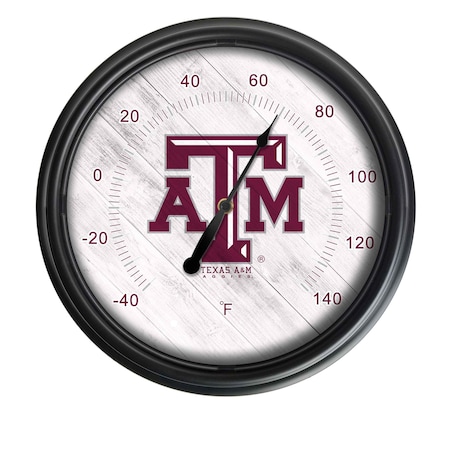 Holland Bar Stool Co Texas A&M Indoor/Outdoor LED Thermometer ODThrm14BK-08TexA-M