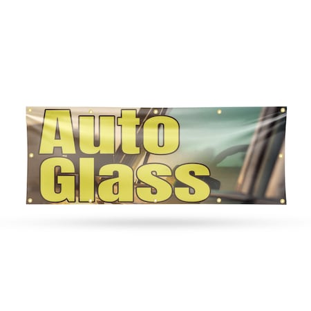 Signmission Auto Glass, 48 Inch x 120 Inch, Vinyl Banner B-120-30468