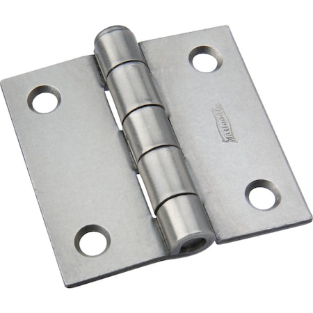 National Hardware 2'' Square Plain Steel Broad Door Hinge N139-659